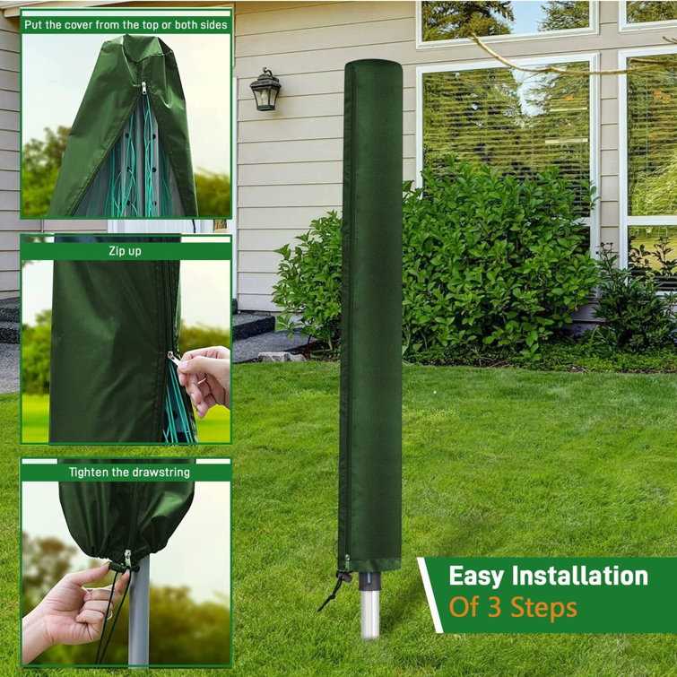 Dakota Fields Rotary Washing Line Cover Wayfair.co.uk